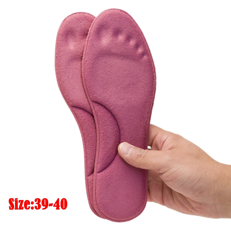 Self Heated Thermal Insoles for Feet Warm Memory Foam Arch Support Insoles for Women Winter Sports Shoes Self-heating Shoe Pads